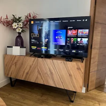 アパート Le Briand 4etoiles Thermal Cosy Avec Terrasse Wifi ナンシー