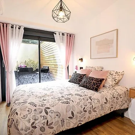 Le Briand 4etoiles Thermal Cosy Avec Terrasse Wifi アパート ナンシー